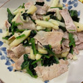 yumtas♥'s cooksnap of when they made 豚とじゃがいもとほうれん草炒め.