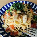 ｂｅｒｒｙ＋'s cooksnap of when they made ＊いくらと明太子とエリンギのパスタ＊.