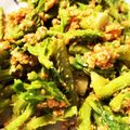 Lilly0110's cooksnap of when they made ハリギリの下処理＆胡麻味噌和え.