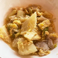 クックC77MVT☆'s cooksnap of when they made 簡単！ 和食♪ 白菜　鶏ささみの　卵とじ.