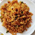 花時計咲いた's cooksnap of when they made 絶品☆キムチチャーハン.