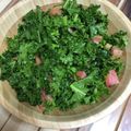 りょーこ0520's cooksnap of when they made 簡単！おいしい！ケールのサラダ.