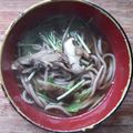 花時計咲いた's cooksnap of when they made 【病院】ミニきのこそば【給食】.
