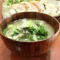 Superlittleboo's cooksnap of when they made ケール味噌汁.