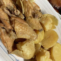 takoyuma's cooksnap of when they made 甘辛♪ 新じゃがと手羽中の煮っころがし.