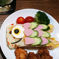 かおちるママ☆'s cooksnap of when they made こどもの日♪こいのぼりちらしずし☆.