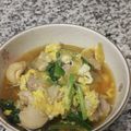 akikoushin's cooksnap of when they made ❝小松菜と鶏もも❞で超～簡単❢　親子丼❤.
