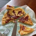 meandyumi's cooksnap of when they made 20分で完成！時短発酵なしピザ！全卵ピザ.