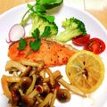 クックight☆'s cooksnap of when they made バター醬油ソースで鮭の米粉ムニエル.