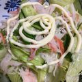 ちゃぎー's cooksnap of when they made カニカマとレタスで♪ポン酢マヨサラダ.