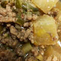 ななみん ママ★★'s cooksnap of when they made 大根のそぼろあんかけの煮物♪.