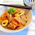 gomapon's cooksnap of when they made *** こてっちゃんで簡単モツ煮 ***.
