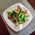 宝美空's cooksnap of when they made 簡単副菜！椎茸と小松菜の醤油炒め.