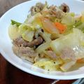 ウッシー母's cooksnap of when they made 簡単♪豚肉の味噌チーズ炒め.
