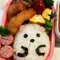 かなぽっぽ's cooksnap of when they made すみっこぐらし シロクマお弁当.