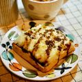 ✳︎izumi✳︎'s cooksnap of when they made マッシュポテトで☆コロッケ風トースト.