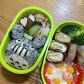 なっぴー♪'s cooksnap of when they made 簡単可愛い♡トトロのキャラ弁.