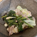のんびりボーイ☆'s cooksnap of when they made 簡単おいしい！！小松菜と豚肉のとろみ炒め.