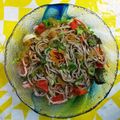 クック021E2T☆'s cooksnap of when they made サラダそば.
