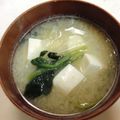 あんまかろん☆'s cooksnap of when they made ほうれん草と豆富の味噌汁.