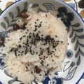 Faiza's cooksnap of when they made 小豆の炊きおこわ.