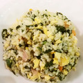 YOU1416's cooksnap of when they made 我が家の定番♥和風ほうれんそう炒飯♥.