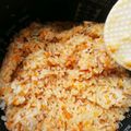金魚のひらり's cooksnap of when they made 炊くだけ！バター風味のチキンライス.