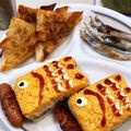 megumi1115's cooksnap of when they made 子供の日に☆鯉のぼりの箱飯.