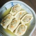 kinniko's cooksnap of when they made リメイクリレー☆高野豆腐の肉詰め.