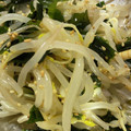 eriyu☆'s cooksnap of when they made もやしとワカメのナムル.
