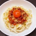 ☆あいちゃん's cooksnap of when they made 時短！節約！キムチのぶっかけうどん.