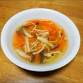 かしゅみん♡'s cooksnap of when they made しめじとにんじんの生姜スープ.