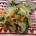 こうきとだいきママ's cooksnap of when they made 冷凍作り置き豚こま焼肉　.