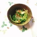 yesmama's cooksnap of when they made 簡単♡三つ葉のお浸し.