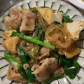 chisa−ri's cooksnap of when they made ＊和風♪厚揚げ麻婆春雨＊.