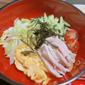 ★いずみーる★'s cooksnap of when they made 簡単！10分でできる絶品韓国風まぜうどん.