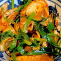 まっちゃ小豆's cooksnap of when they made ちくわとニラのキムチ炒め♪.