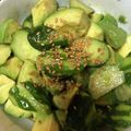 クックOZNA86☆'s cooksnap of when they made きゅうりとアボカドのピリ辛和え☾.