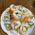 ピーチメリル's cooksnap of when they made カリフォルニアロール.