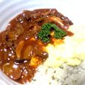 ＊なのはなママ＊'s cooksnap of when they made 洋食屋さんの味☆絶品簡単オムハヤシ.
