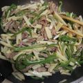 mari115's cooksnap of when they made 超簡単☆青椒肉絲.