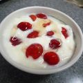 卯月のうさぎ２０１４'s cooksnap of when they made さくらんぼヨーグルト.