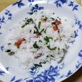 ねこのおかあさん☆'s cooksnap of when they made 夏に♡簡単！大葉と梅干しの炒飯.