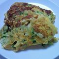 Ｒ★m a m a's cooksnap of when they made シンプルにズッキーニの卵焼き.
