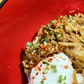 ポリシーチョコ's cooksnap of when they made もやしと豚ミンチのピリ辛炒め.