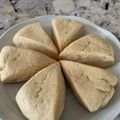 栗うさぎ's cooksnap of when they made きなこの簡単スコーン.