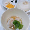 ゆにこーん☆'s cooksnap of when they made お食い初めメニュー② 蛤のお吸い物.