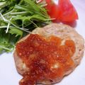 クックE04FUY☆'s cooksnap of when they made えのき入り☆豆腐ハンバーグ＊妊婦ご飯.