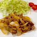 マロンクッキング♪'s cooksnap of when they made 豚こまの生姜焼き.