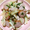 メルティローズ's cooksnap of when they made ウインナーとレモンのさっぱりレンジ蒸し♪.